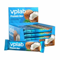 Протеїнові батончики VP Laboratory Protein Bar 16x45 г Coconut