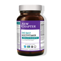 Ежедневные Мультивитамины, Only One, One Daily Multivitamin, New Chapter, 72 таблетки