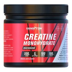 Креатин моногидрат Vansiton (Creatine Monohydrate) 500 г