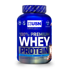 Сироватковий протеїн USN 100% Whey Protein Premium 2280 г chocolate cream