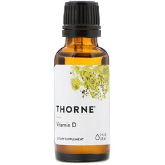Витамин D Thorne Research Vitamin D 1000 IU 30 мл