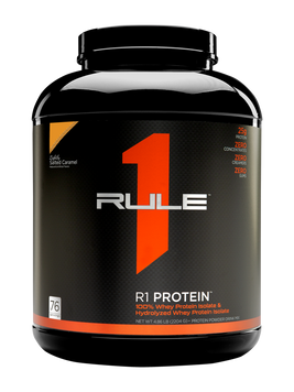 Сывороточный протеин изолят R1 (Rule One) R1 Protein 2204 грамм Соленая карамель
