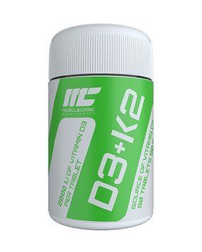 Вітамін Д3 + К2 Muscle Care D3 + K2 90 таблеток
