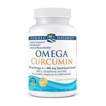 Омега 3 Nordic Naturals Omega Curcumin 1000 mg omega-3 + 400 mg curcumin 60 капсул