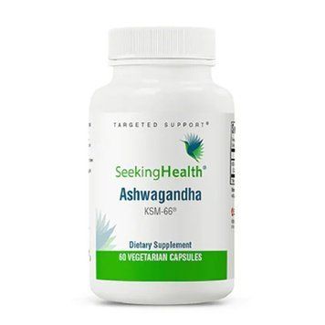 Екстракт ашваганди, 467 мг, Ashwagandha, Seeking Health, 60 капсул