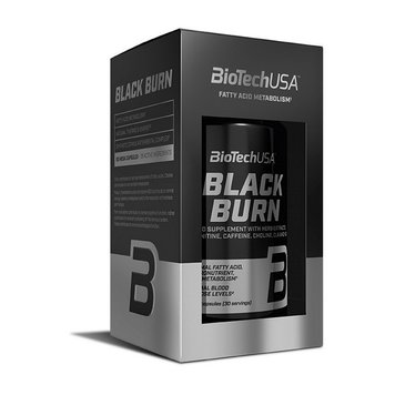 Жироспалювач BioTech Black Burn (90 капс) фат Берн