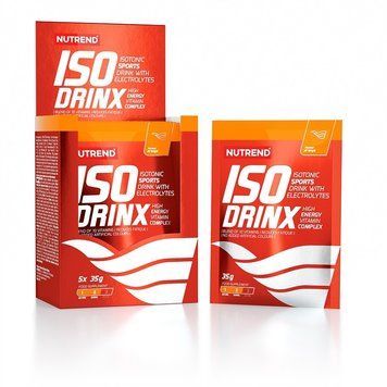 Изотоник Nutrend Iso Drinx 5 * 35 грамм Апельсин