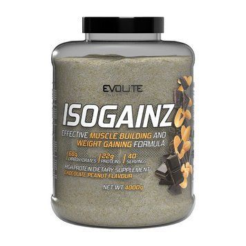 Гейнер для набору маси Evolite Nutrition IsoGainz 4000 г chocolate peanut