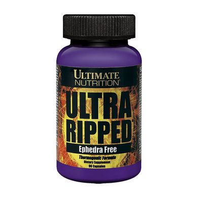 Жиросжигатель Ultimate Nutrition Ultra Ripped Ephedra Free (180 капс)