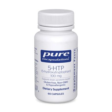 Гидрокситриптофан Pure Encapsulations 5-HTP Hydroxytryptophan 100 мг 60 капсул