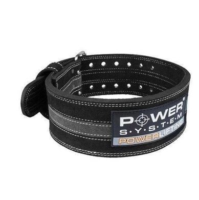 Пояс для пауерліфтингу Power System Power Lifting PS-3800 Black/Grey Line L