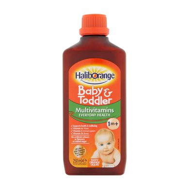 Мультивитамины Haliborange Babys Toddler Liquid 250 мл orange