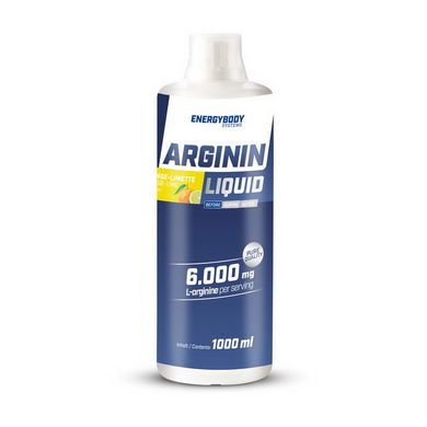 Л-Аргинин Energy Body Arginin Liquid 1000 мл Апельсин-лайм