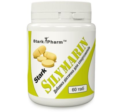 Силімаринкт розторопші Stark Pharm Stark Silymarin 500 mg (60 капс)