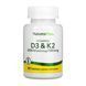 Вітамін Д3 і К2 Nature's Plus Vit D3 K2 2500 IU/120 mcg 90 таблеток