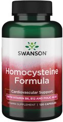 Формула гомоцистеина Swanson Homocysteine Formula 120 капсул