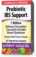 Пробіотики Webber Naturals Probiotic IBS Support 7 Billion 30 капсул