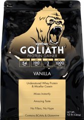 Гейнер для набору маси Syntrax Goliath Protein Gainer 5440 г vanilla