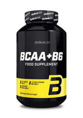 БЦАА Biotech BCAA + B6 200 таблеток + б6