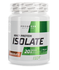 Сироватковий протеїн ізолят Progress Nutrition Whey Protein Isolate 500 г Шоколад