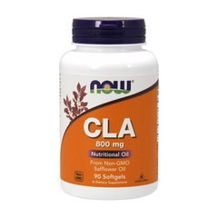 Кон'югована лінолева кислота Now Foods CLA 800 mg 90 капс
