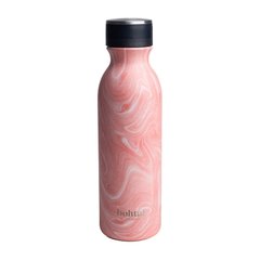 Пляшка для води SmartShake Bohtal Insulated Flask Pink Marble 600 мл