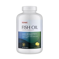 Омега 3 GNC Fish Oil 360 капс риб'ячий жир