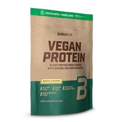 Растительный протеин BioTech Vegan Protein (2000 г) биотеч веган банан