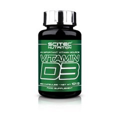 Вітамін Д3 Scitec Nutrition Vitamin D3 250 капсул