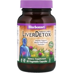 Комплекс для Детоксикації Печінки, Liver Detox, Targeted Choice, Bluebonnet Nutrition, 30 рослинних капсул