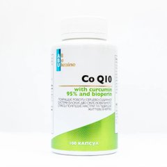 Коэнзим Q10 куркумин биоперин ABU All Be Ukraine (Coq10 With Curcumin 95% And Bioperine) 60 мг 100 капсул