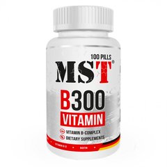 Комплекс витаминов группы Б MST B300 Vitamin 100 капсул