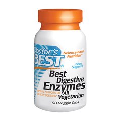 Ферменты энзимы Doctor's BEST Digestive Enzymes (90 капс) доктор бест
