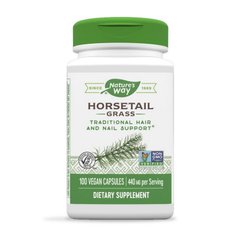 Екстракт хвоща польового Nature’s Way Horsetail Grass 440 mg 100 вег. капс