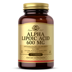 Альфа-ліпоєва кислота Solgar Alpha Lipoic Acid 600 mg 50 капсул