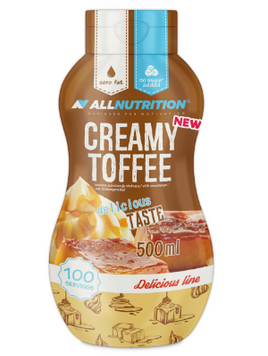 Низькокалорійний соус AllNutrition Sauce 500 мл Creamy Toffee