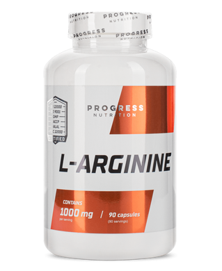 Л-Аргінін Progress Nutrition L-Arginine 1000 90капсул