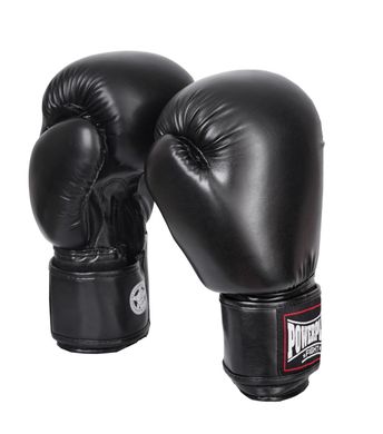 Боксерські рукавиці PowerPlay 3004 Чорні 12 унцій