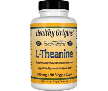 Л-теанін Healthy Origins L-Theanine 100 mg 90 капсул