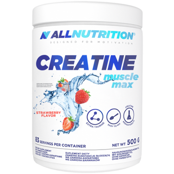 Креатин моногідрат AllNutrition Creatine Muscle Max - 500g Whisky Cola