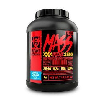 Гейнер для набору маси Mutant Mass xXxtreme 2500 3180 грам Потрійний шоколад