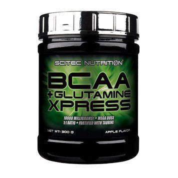 БЦАА Scitec Nutrition BCAA + Glutamine Xpress 300 г apple