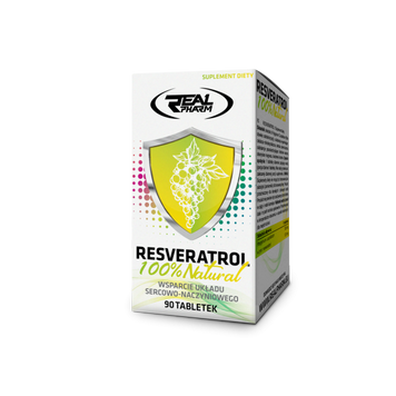Ресвератрол Real Pharm Resveratrol 90 таблеток