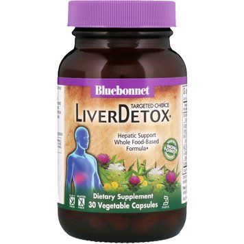 Комплекс для Детоксикації Печінки, Liver Detox, Targeted Choice, Bluebonnet Nutrition, 30 рослинних капсул
