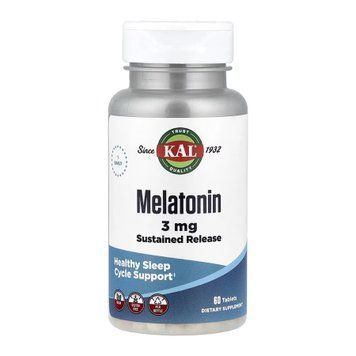 Мелатонін KAL Melatonin 3mg 60 Таблеток