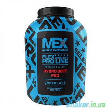 Яловичий протеїн MEX Nutrition Hydro Beef Pro (1,8 кг) полуниця