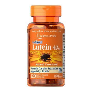 Лютеїн Puritan's Pride Lutein 40 mg contains Zeaxanthin 120 м&rsquo;яких капсул