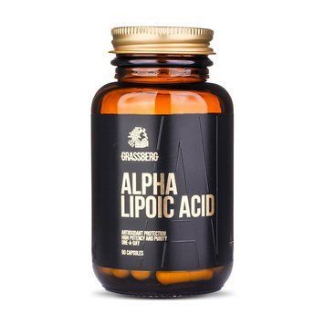 Альфа-ліпоєва кислота Grassberg Alpha Lipoic Acid 60 капсул