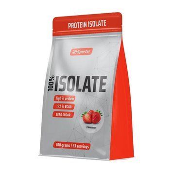 Сывороточный Протеин Изолят Sporter 100% Isolate 700 г Strawberry