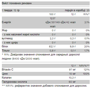 Коллаген Pure Gold Collagold 300 г Raspberry